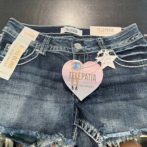New with tags women denim shorts.